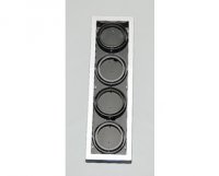 SPOT ORIENTABIL DIN TABLA, HALOGEN 4XQR111 MAX 100W - SPOT ORIENTABIL DIN TABLA, HALOGEN 4XQR111 MAX 100W
